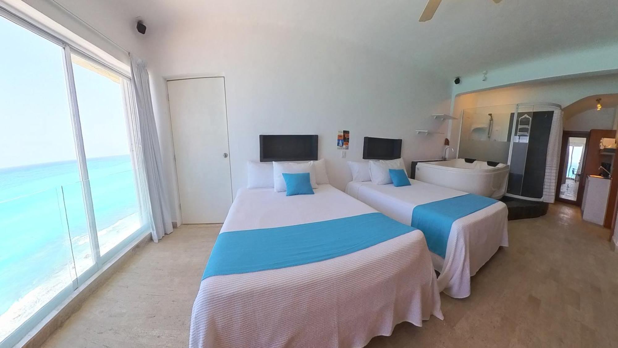 Cancun Plaza Sea View Pokoj fotografie